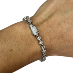 Hip Hop Bling Tennis Bracelet