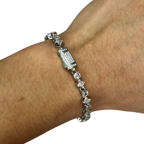 Hip Hop Bling Tennis Bracelet