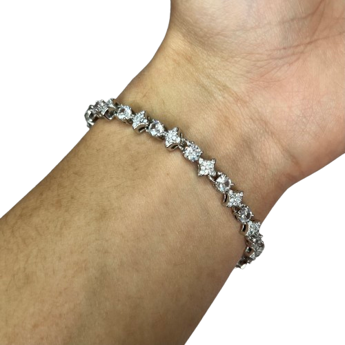 Hip Hop Bling Tennis Bracelet